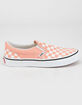 VANS Checkerboard Classic Slip-On Juniors Shoes image number 1