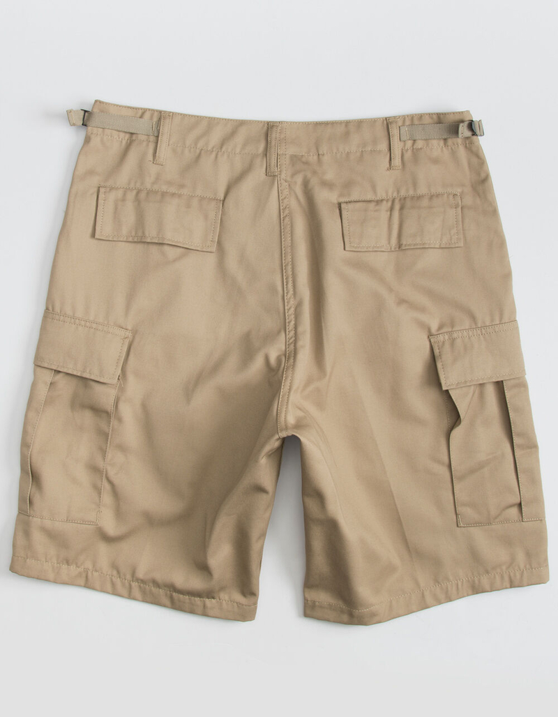 ROTHCO Tactical BDU Mens Khaki Cargo Shorts image number 1
