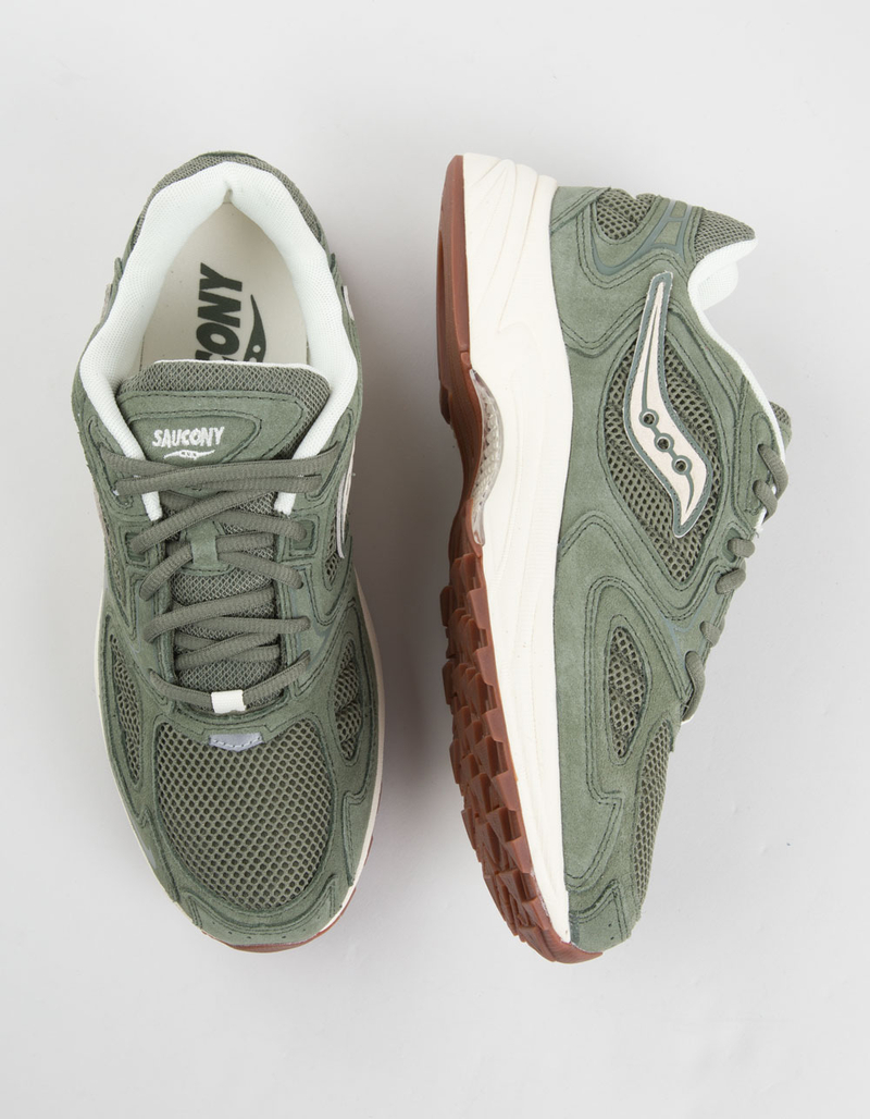 SAUCONY Grid Jazz 9 Shoes - GREEN/WHITE