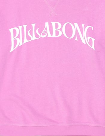 BILLABONG Arch Logo Girls Crewneck Sweatshirt Alternative Image
