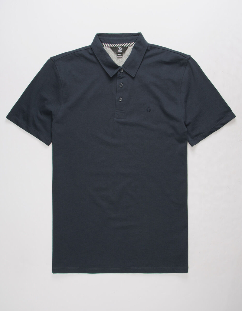 VOLCOM Wowzer Navy Mens Polo Shirt image number 0