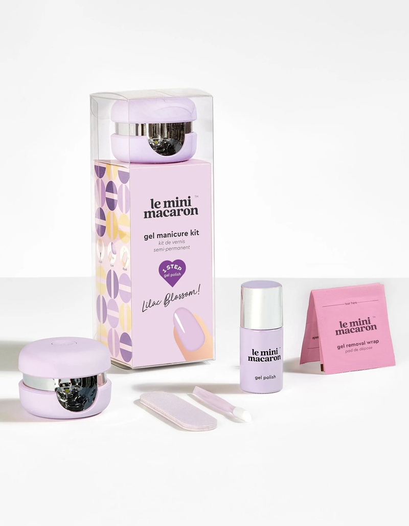 LE MINI MACARON Lilac Blossom - Gel Manicure Kit image number 0