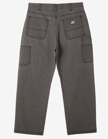 OBEY Big Timer Mens Baggy Carpenter Pants Alternative Image