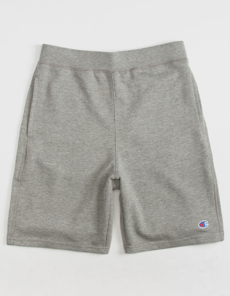 CHAMPION Boys Heather Gray Sweat Shorts image number 0