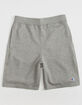 CHAMPION Boys Heather Gray Sweat Shorts image number 1