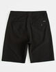 GROM Off Road Black Boys Hybrid Shorts image number 2