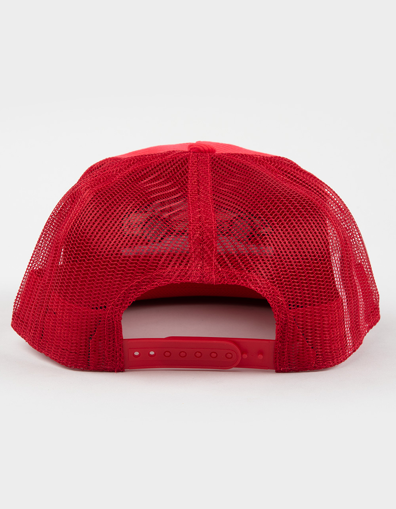 BRIXTON Ralph NetPlus Trucker Hat RED ONE SIZE Tillys