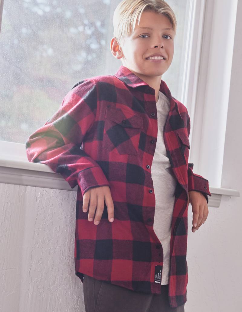 RSQ Boys Buffalo Flannel image number 0