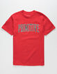 PRIMITIVE Collegiate Arch Mens Red T-Shirt