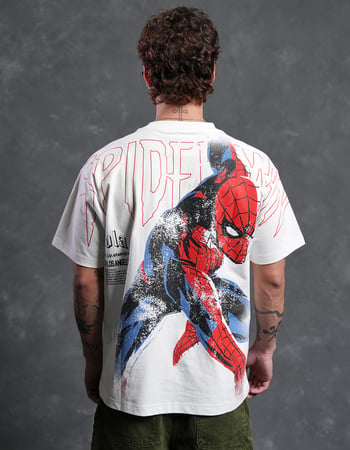 CVLA x Marvel Spider-Man Web Slinger Mens Boxy Tee Primary Image