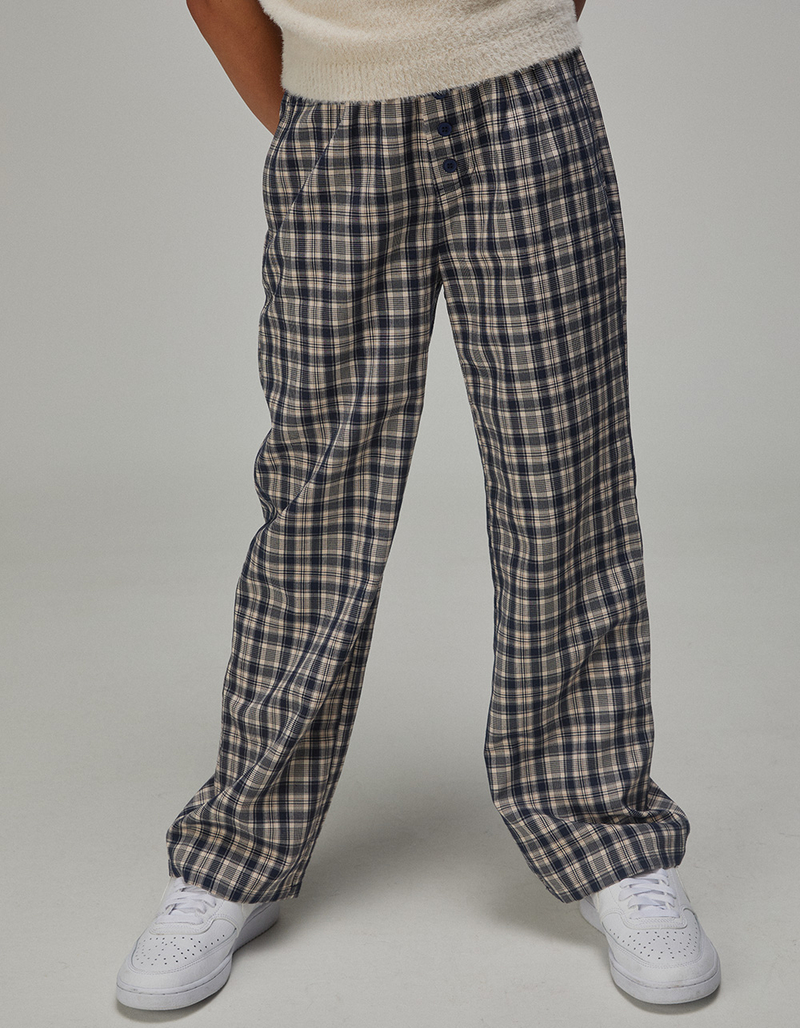 FULL TILT Girls Plaid Boxer Pants image number 3