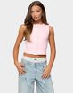 EDIKTED Basel Button Up Tank Top image number 1