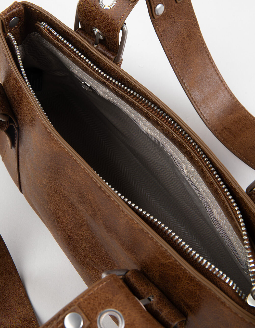 Kenz Moto Shoulder Bag - SADDLE - ONE SIZE | Tillys