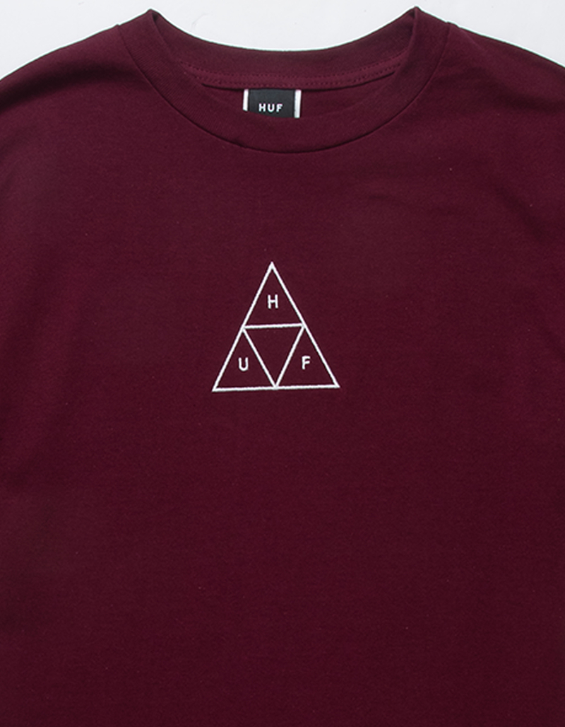 HUF Centered Triangle Embroidered Mens Tee image number 1