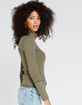 FREE PEOPLE The Rickie Womens Army Top image number 2