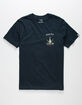SALTY CREW Fishtail Navy Boys T-Shirt image number 2