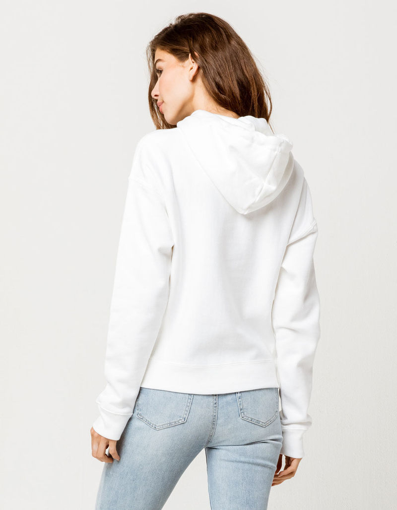 CHAMPION Reverse Weave White Womens Hoodie image number 2