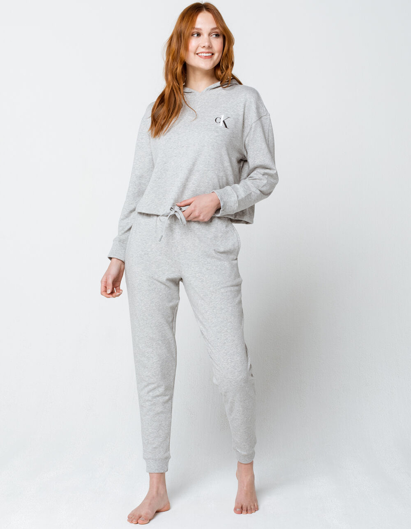 CALVIN KLEIN Lounge Womens Heather Gray Jogger Pants image number 0