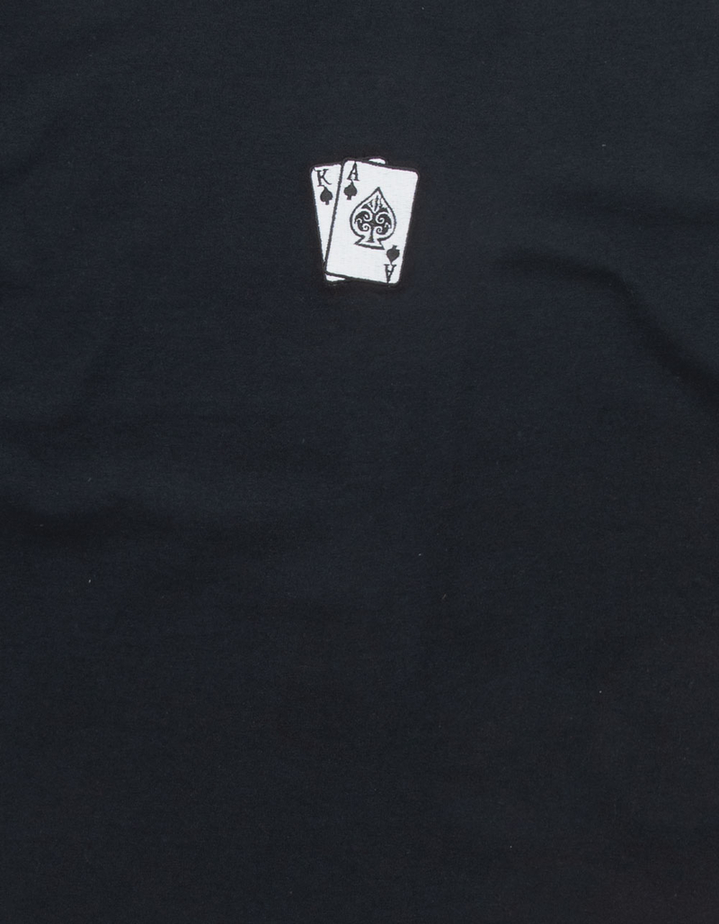 RIOT SOCIETY Cards Mens Embroidered Tee image number 1