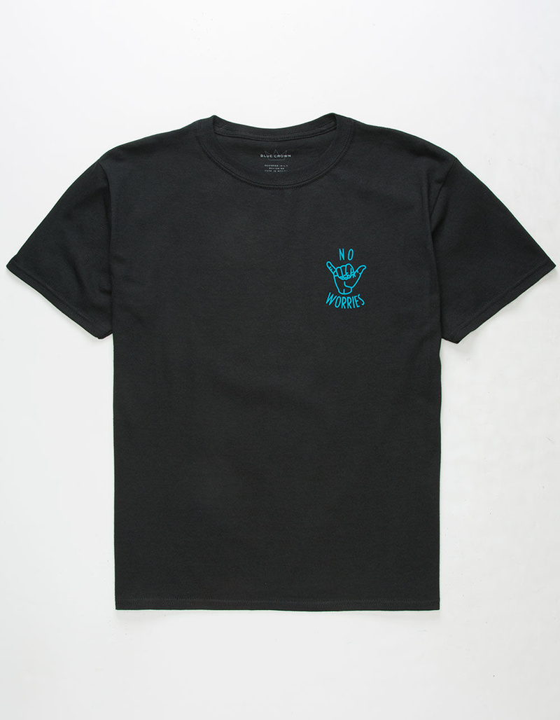 BLUE CROWN No Worries Boys T-Shirt image number 1