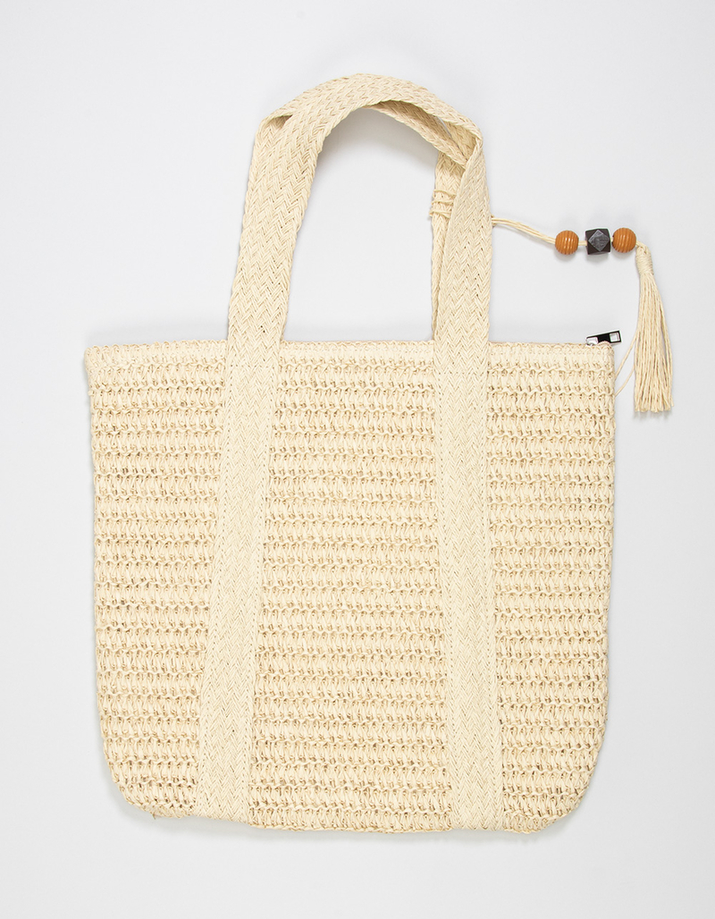 Straw Tote Bag image number 2