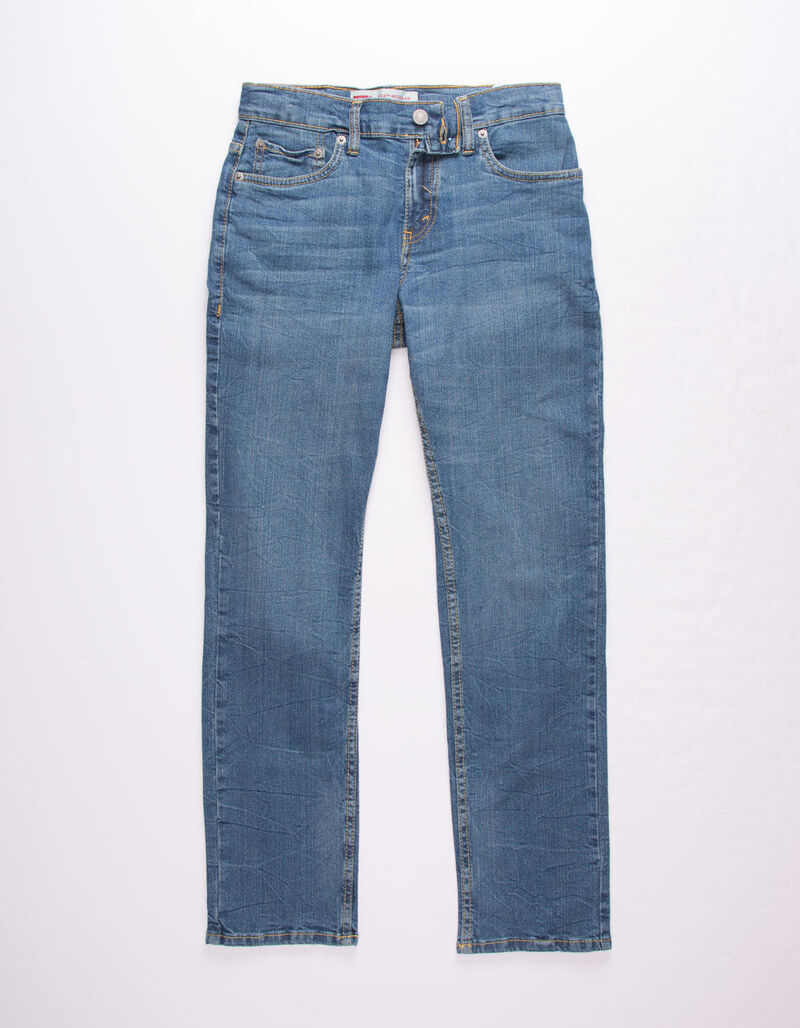 LEVI'S 502 Regular Taper Fit Dark Denim Boys Jeans - DKDEN - 333141811