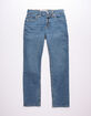 LEVI'S 502 Regular Taper Fit Dark Denim Boys Jeans image number 1