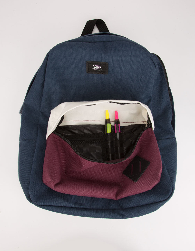 VANS Old Skool III Dress Blue Backpack image number 4