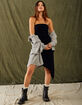 RSQ Womens Asymmetrical Hem Dress image number 5
