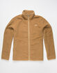 THE NORTH FACE Dunraven Sherpa Full-Zip Mens Camel Jacket image number 1