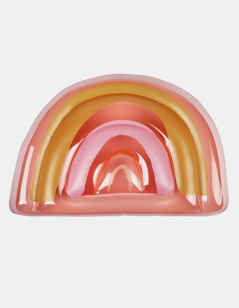 SUNNYLIFE Rainbow Float Away Lie On Floatie image number 2
