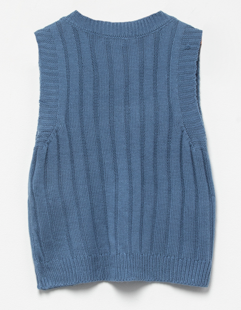 JOLIE & JOY Girls Cable Sweater Vest image number 1