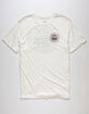RVCA Current Seal Mens White T-Shirt image number 2