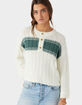 O'NEILL Oceanfront Stripe Womens Henley Sweater image number 1