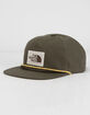 THE NORTH FACE Berkeley Corded Mens Green Strapback Hat image number 1