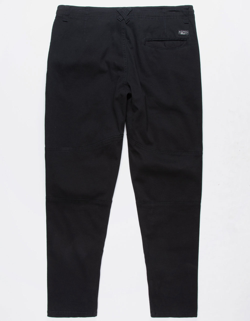 NITROUS BLACK Rooted Mens Cargo Jogger Pants image number 4