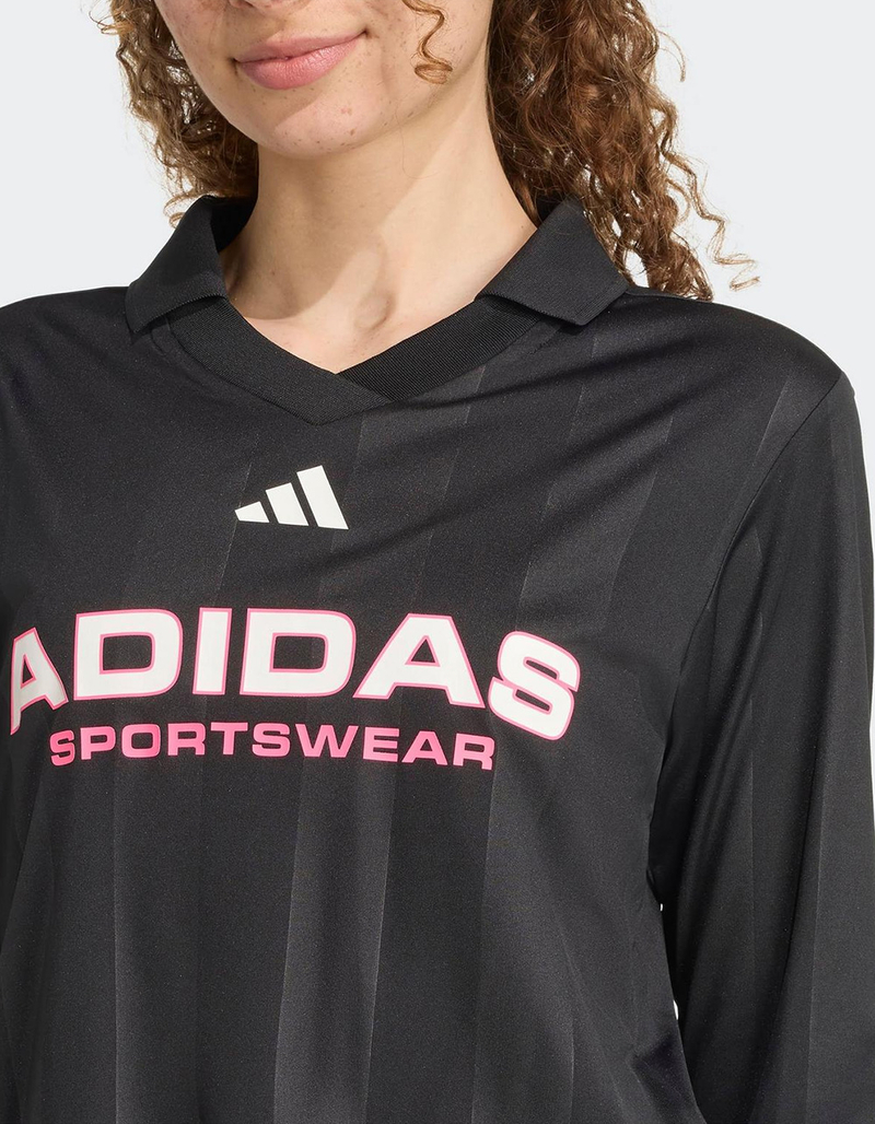 ADIDAS Tiro Womens Long Sleeve Polo Tee image number 1