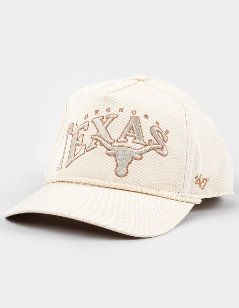 47 BRAND University of Texas Longhorns '47 Hitch Natural Wave Snapback Hat image number 0