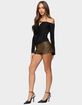 EDIKTED Kezya Draped Off Shoulder Top image number 4