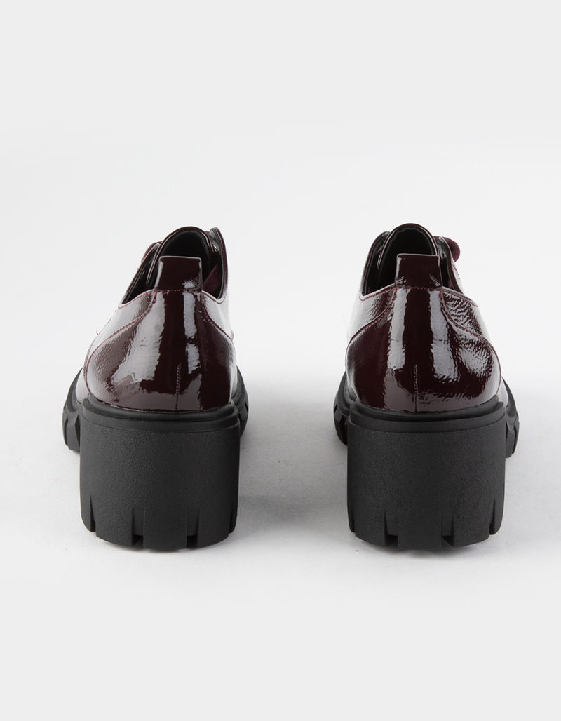 SODA Lace Up Heel Womens Oxford Shoes image number 3