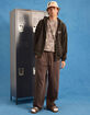 BRIXTON Banger Mens Oversized Zip-Up Hoodie image number 7