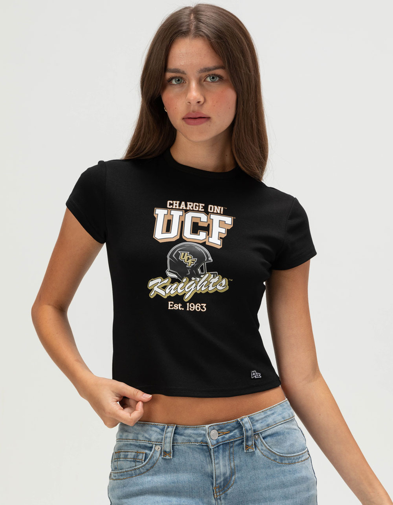 HYPE AND VICE University of Central Florida Womens Baby Tee image number 0