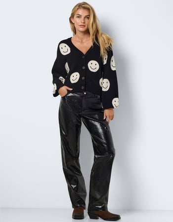 NOISY MAY Kane Evy Womens Faux Leather Pants Primary Image