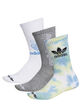 ADIDAS 3 Pack Originals Colorwash Mens Crew Socks image number 3