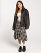 BDG Urban Outfitters Distressed Faux Leather Womens Jacket image number 5