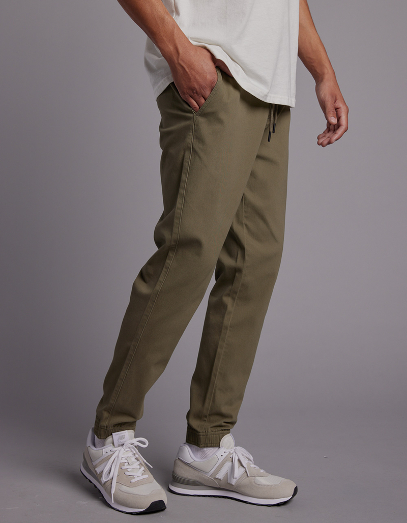 RSQ Mens Twill Jogger Pants image number 2