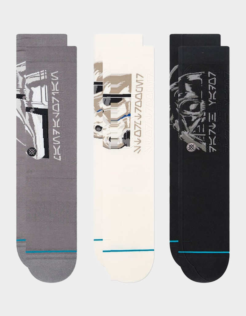 STANCE x Star Wars Trilogy 3 Pack Mens Crew Socks image number 0