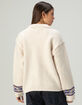 OBEY Swans Womens Zip-Up Sweater image number 4