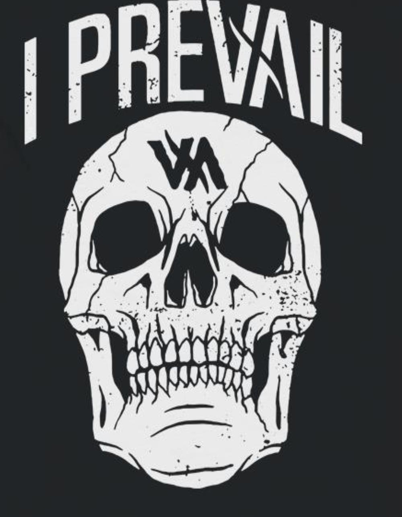 I PREVAIL Skull Unisex Tee image number 1