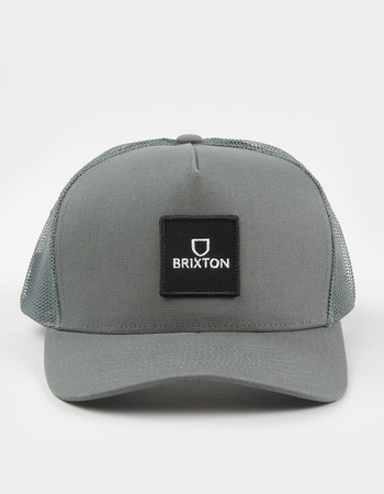 BRIXTON Alpha Block NetPlus® MP Trucker Hat Alternative Image